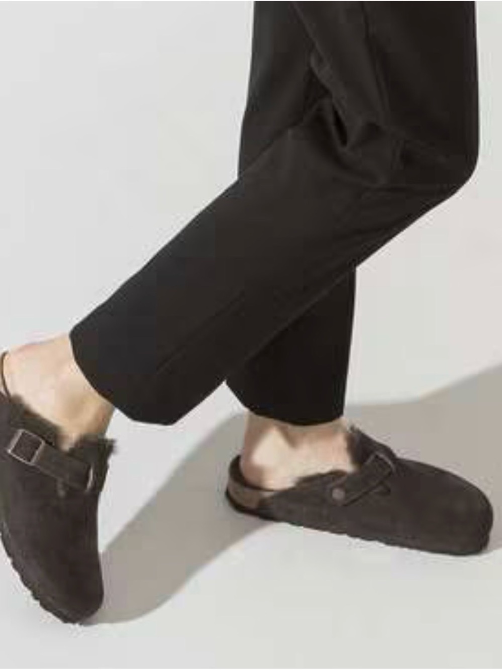 Birkenstock Boston shearling chocolate